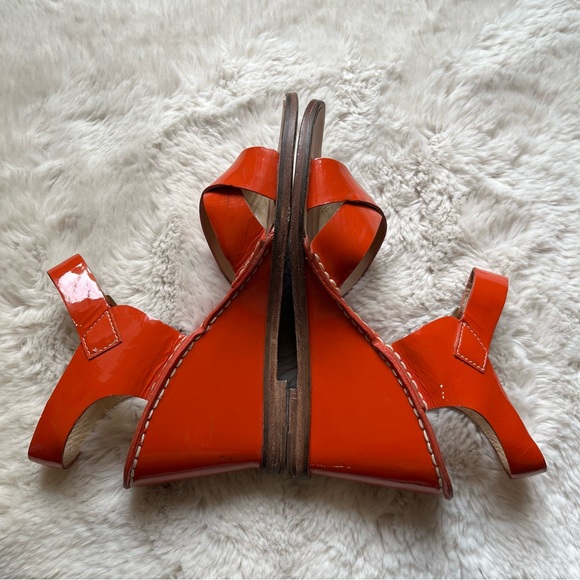 DVF Diane Von Furstenberg Dene Wedge Sandals 7.5 - Picture 8 of 12